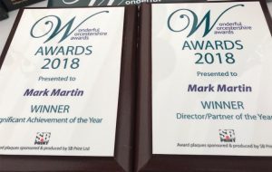 Wonderful Worcestershire Awards - Winner Certificates