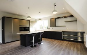 Hafod Park interior kitchen - residential