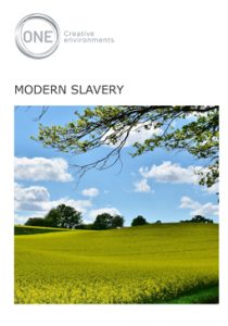 Modern Slavery - Front Page