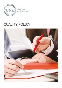 Quality Policy Front Page