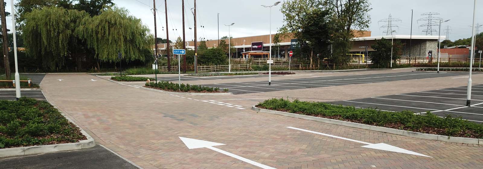 Elliott’s Field Retail Park – Car Park