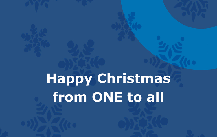 Christmas and New Year Message from ONE’s Managing Director