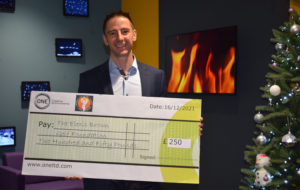 Jason Whittall Charity Donation
