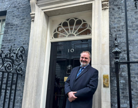 Director Mark Martin at Number 10 Downing Street