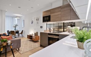 one of the rooms within the apartments